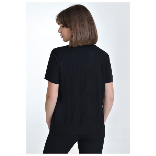 Target Γυναικεία κοντομάνικη μπλούζα T-Shirt "Rib Viscose" Target Γυναικεία κοντομάνικη μπλούζα T-Shirt "Rib Viscose"
